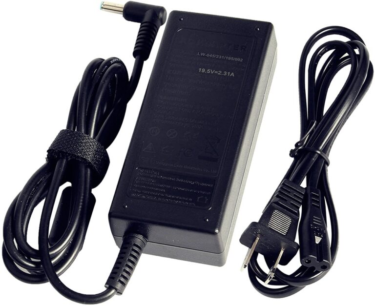 Cargador HP 19.5V 2.31A (4.5×3.0mm) 45W.