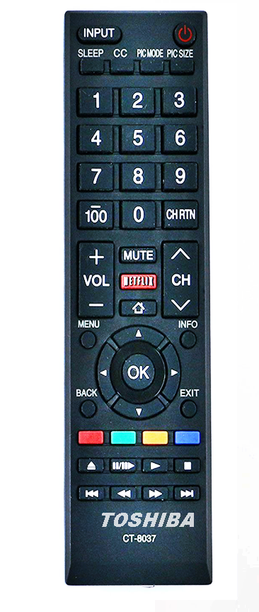 Control Remoto Tv Analógica Toshiba