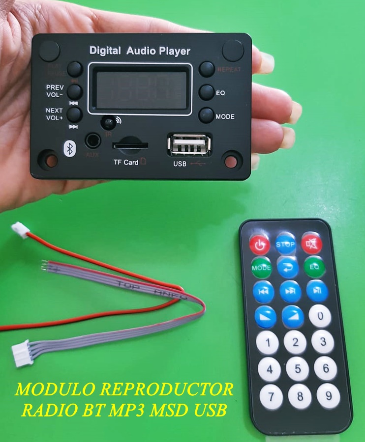 Andrew Halliday consola Sentido táctil Modulo Bluetooth Radio MP3 USB 50X75MM. – TJ ELECTRONICA | Electronica en  general | Partes electrónicas