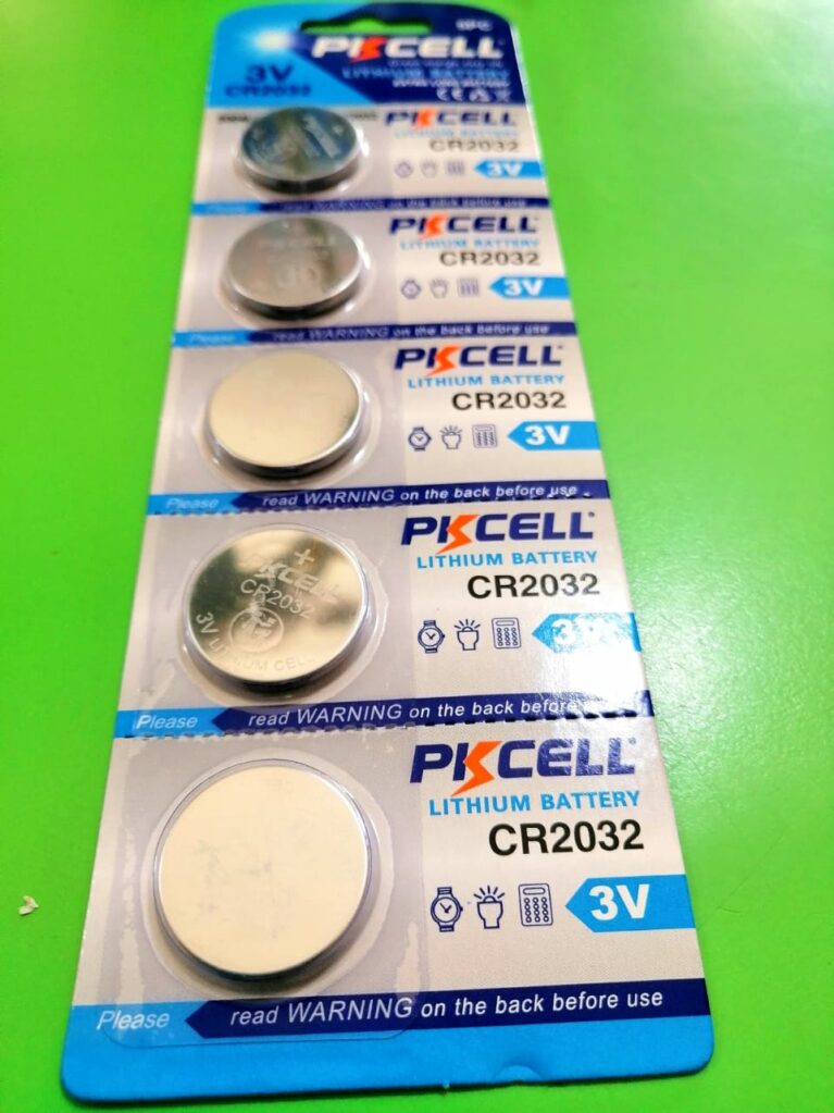 Bateria Pkcell Cr2032 Blister De 5unid 3v Lithium